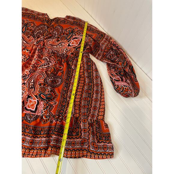 Boohoo & Junarose Floral & Scarf Print Oversized Smock Dress Bundle Size 16 - Picture 6 of 11